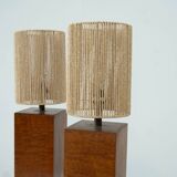 Set of two French table lamps