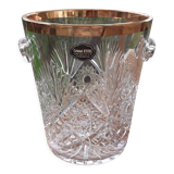 Champagne bucket in crystal of Lorraine