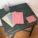Ancien pupitre d'enfant, bureau