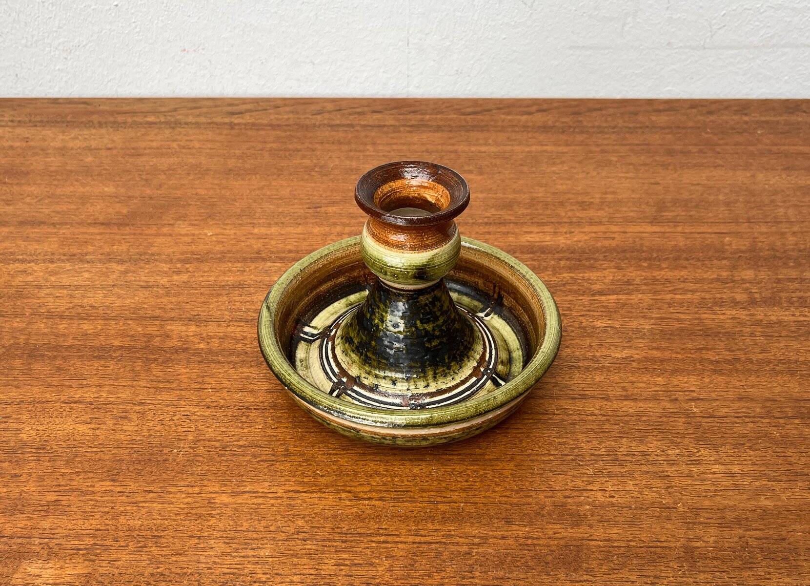 Mid-century German studio candlestick, 1960s
