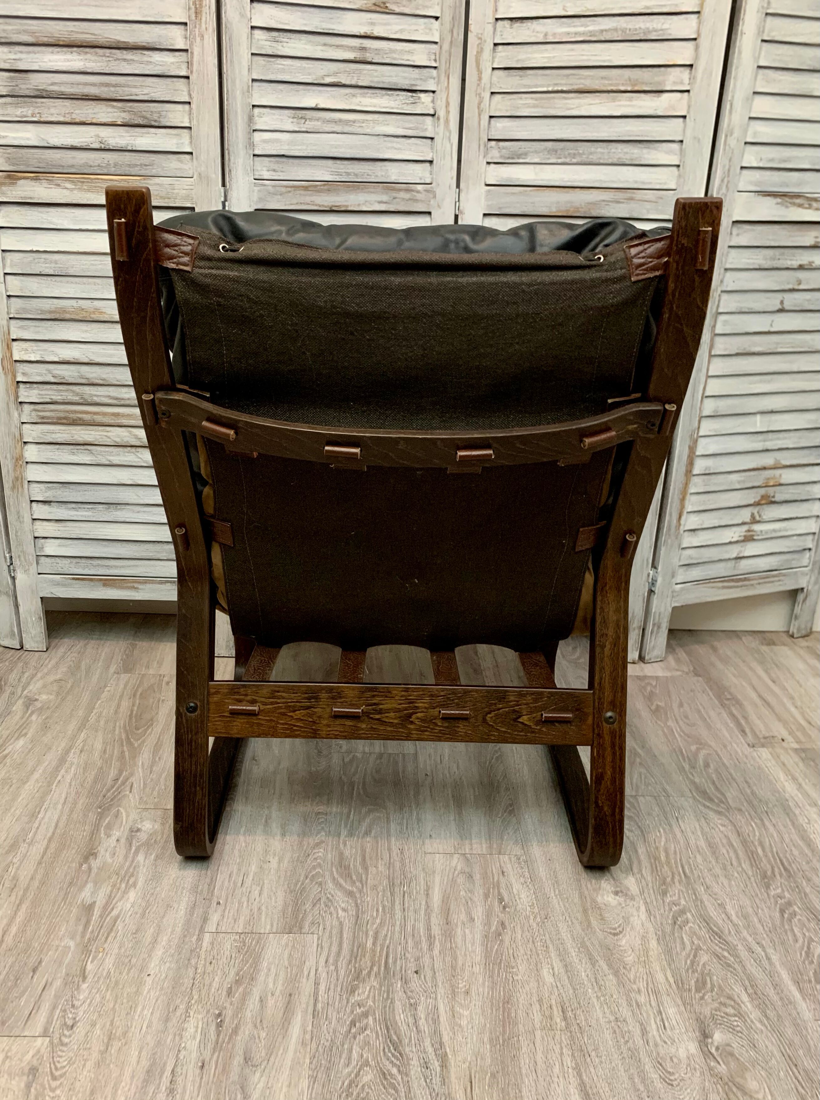 Fauteuil scandinave de Gesele Carlsen 1960