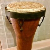 Djembé en bois et métal
