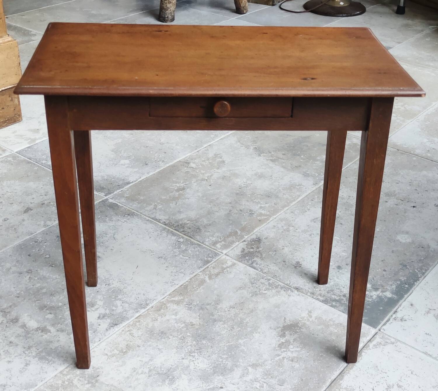 Old small side table with 1 drawer