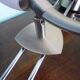 "Paulmann" 1m40 design hanging 6 lights anodized aluminium - 70s
