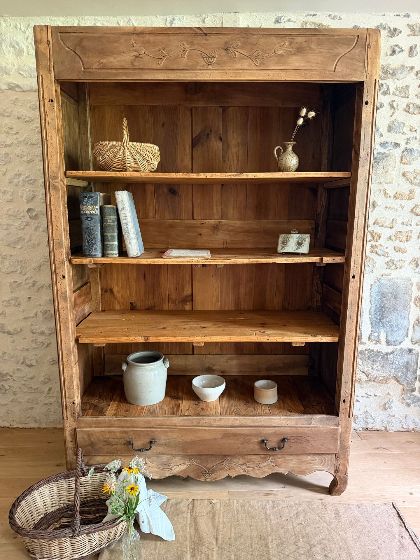 Renovated wooden library