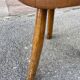 Rustic stool 1940 brutalist wooden