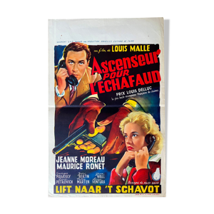 Affiche cinéma originale - moreau