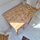 Bureau / Table d'appoint / Console en bois massif de style Louis-Philippe