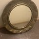 Handcrafted mirror in brass and copper Paris 1970