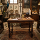Louis XIII walnut desk • Small centre table in Renaissance style