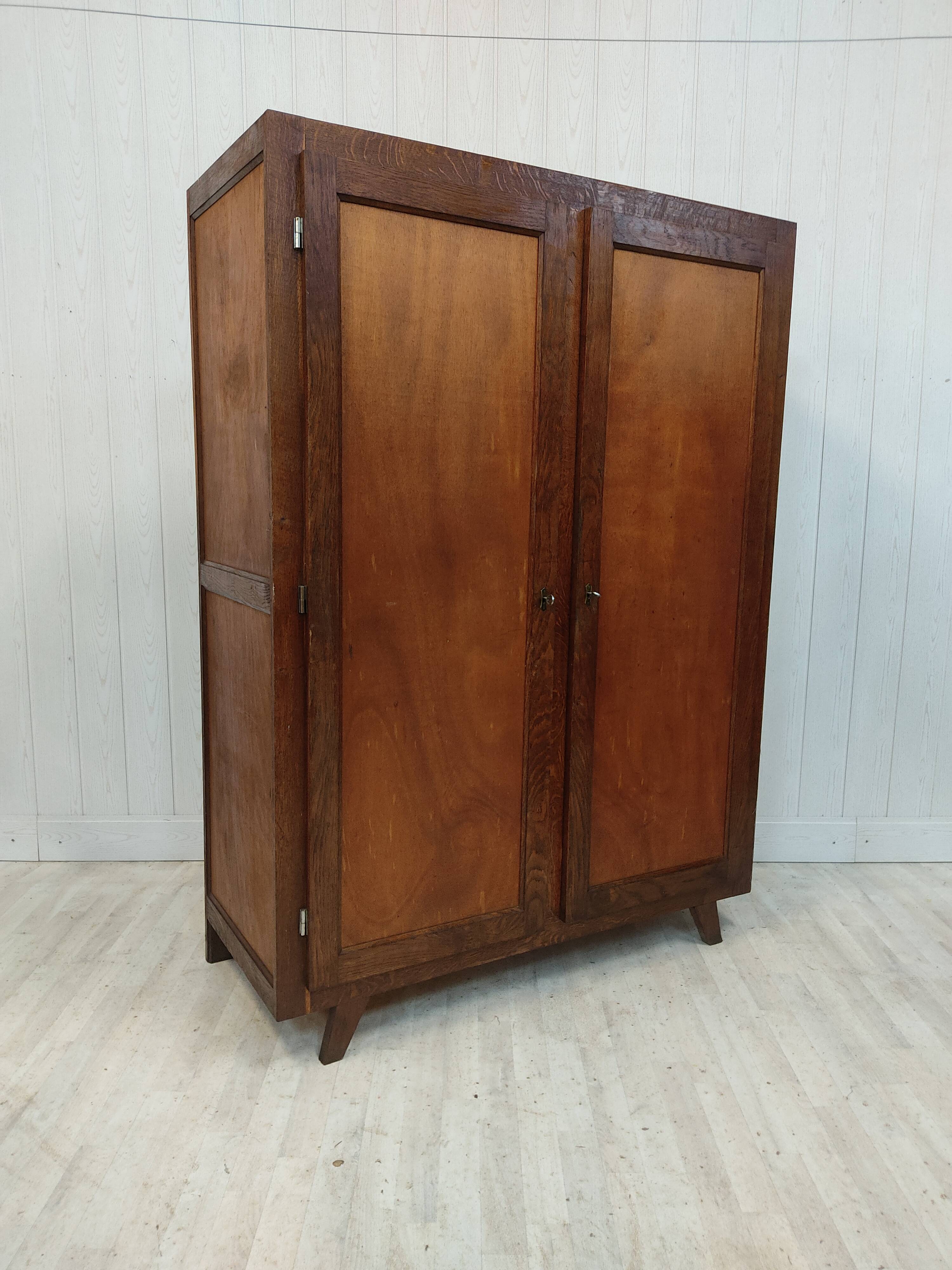Vintage compass feet cabinet