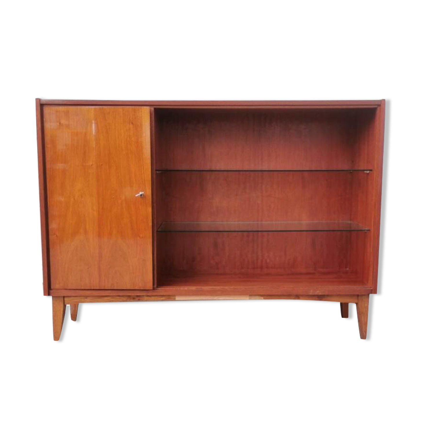 Compass foot bookcase