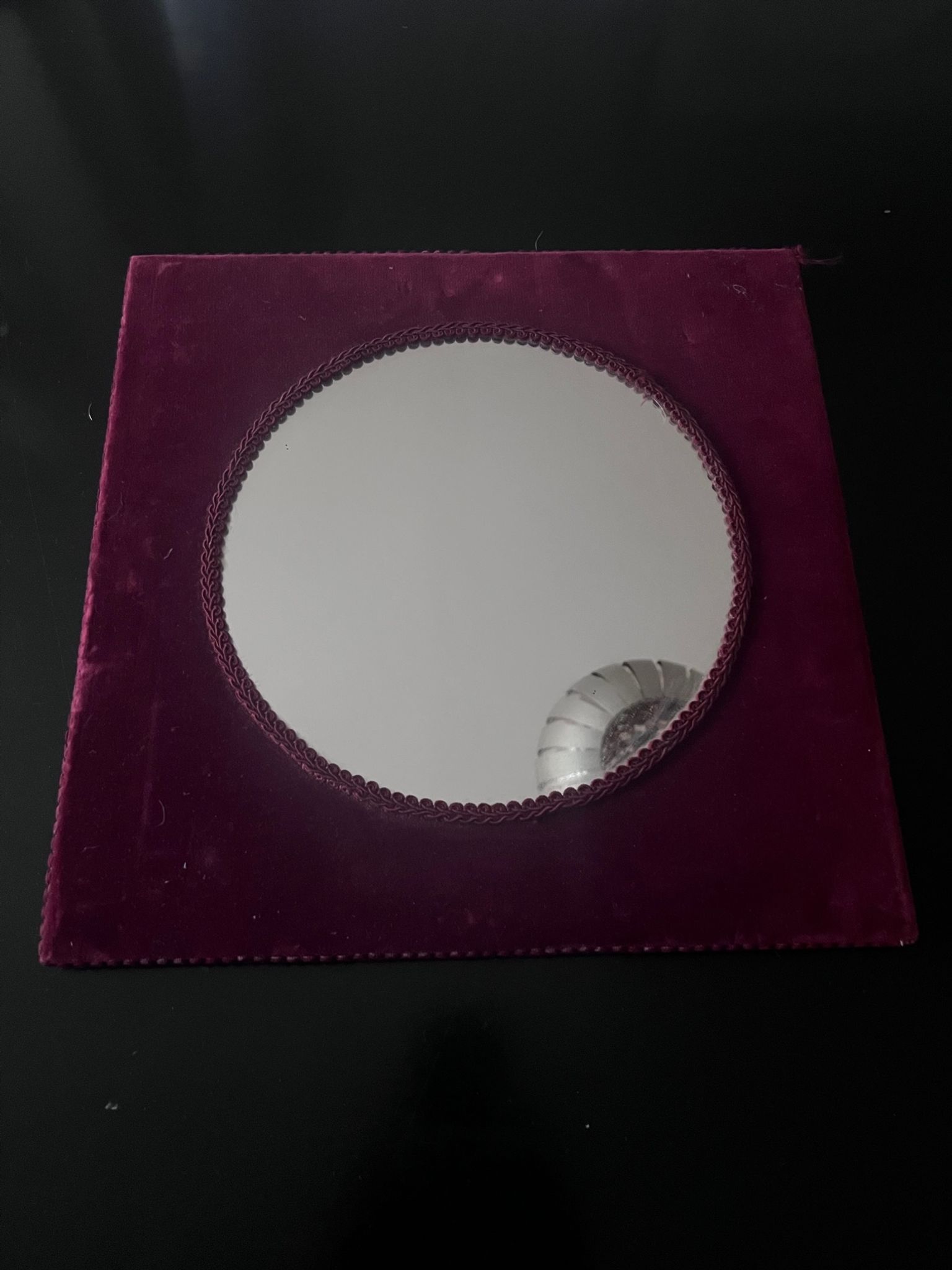 Velvet mirror 1970