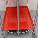 1970s trolley Dinett in red orange
