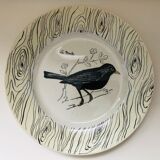 Set of 6 Gien flat plates