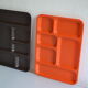 Set of 2 vintage 70's meal trays
