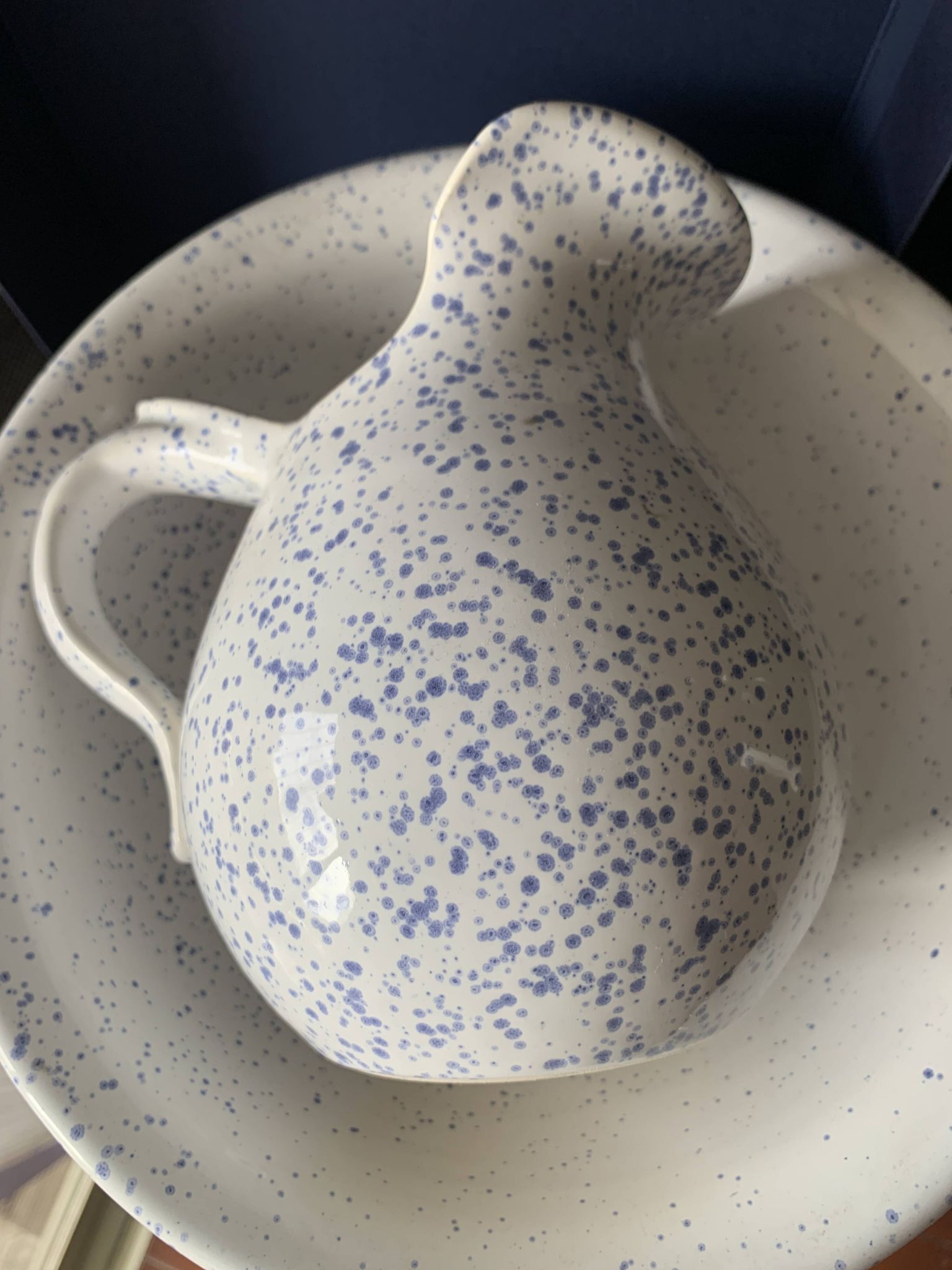 Vintage ceramic toilet set Monaco – Jug & Basin