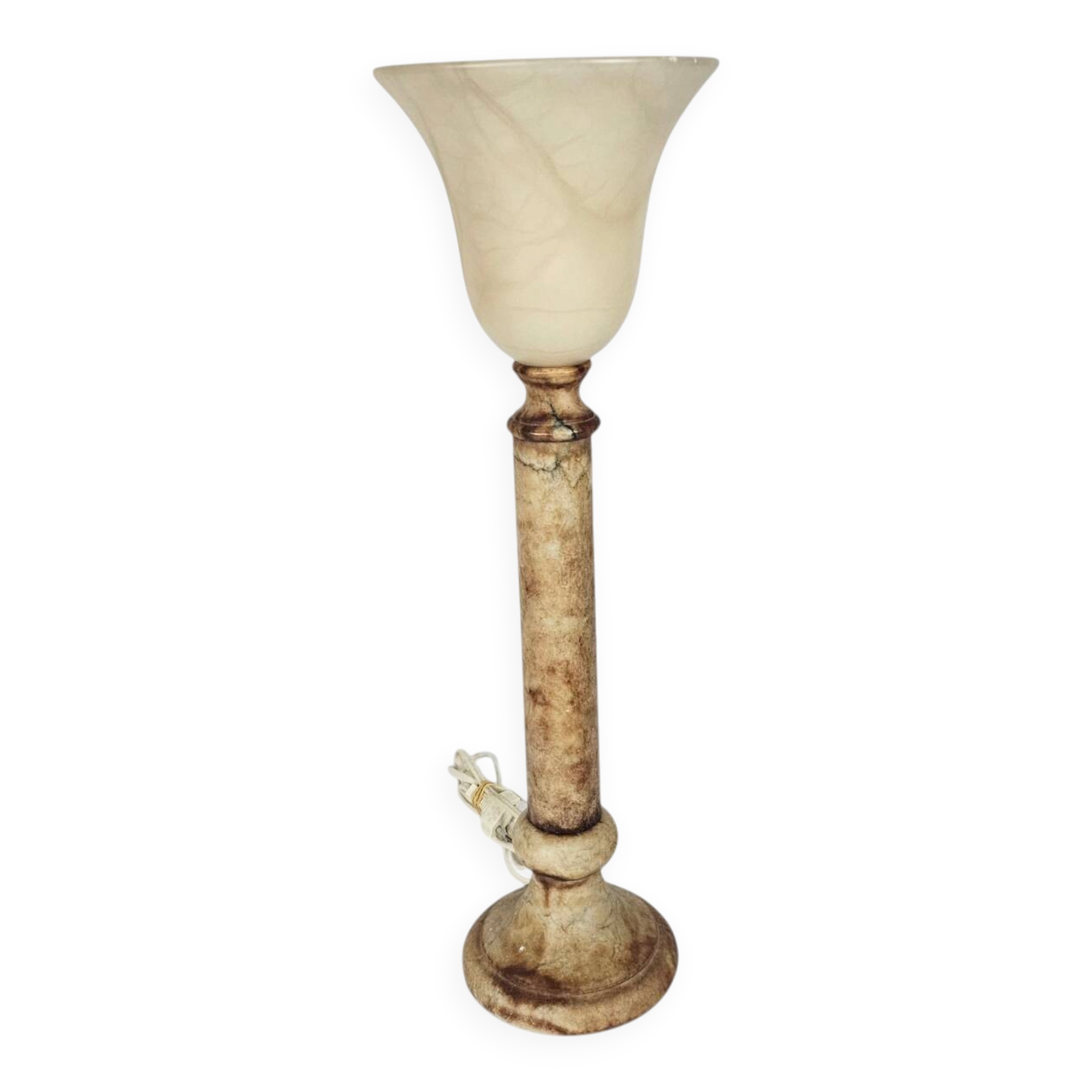 Massive/Pegasam - Chalice lamp - alabaster - Spain - 70´s