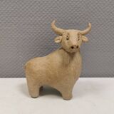 Beautiful ceramic bull Danish and from the 1970s-80s.