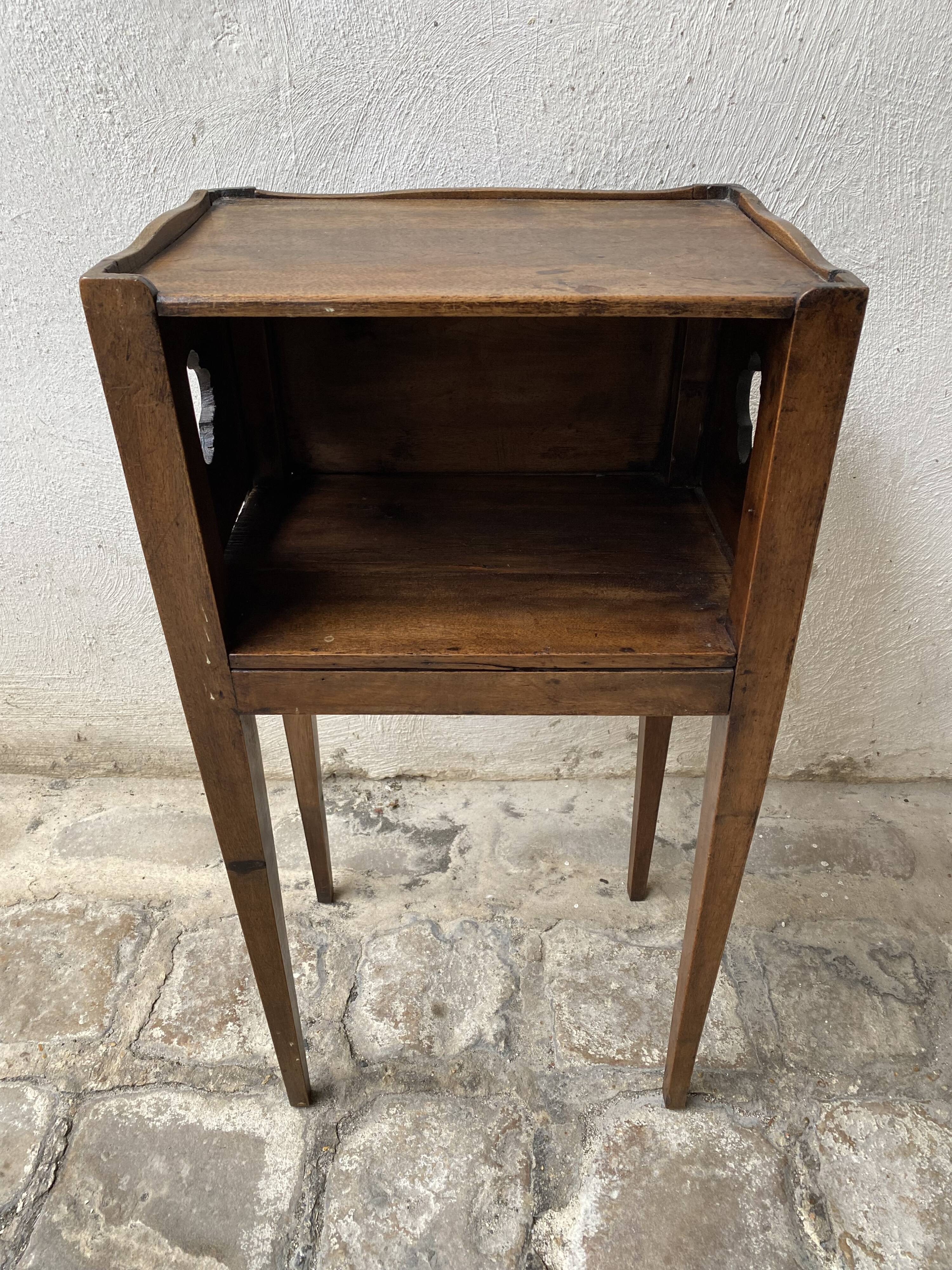 Chevet XIXeme noyer massif