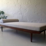 Danish teak daybed, 1960s