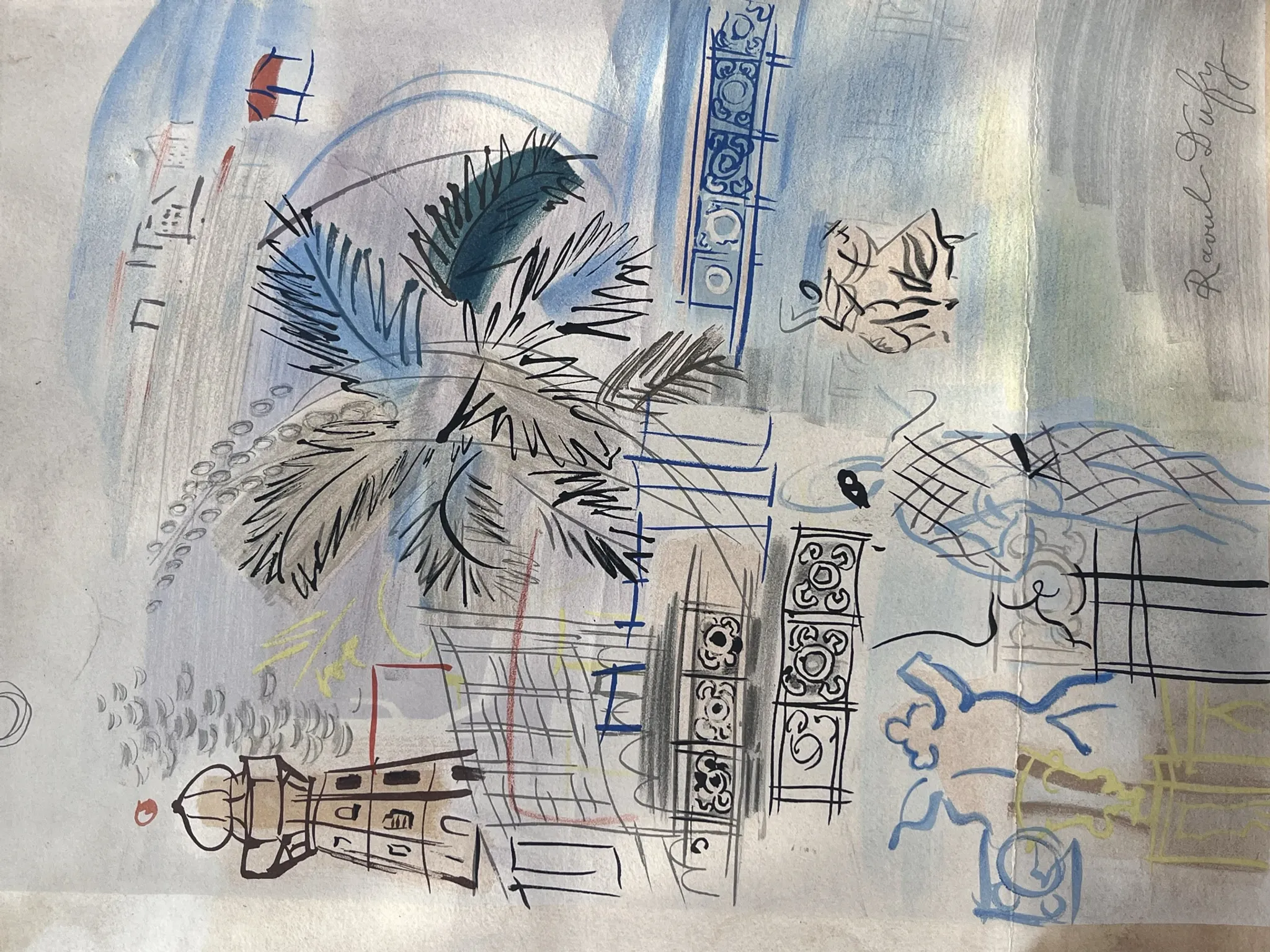Lithograph by Raoul Dufy