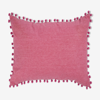 Coussin rose 30x50cm