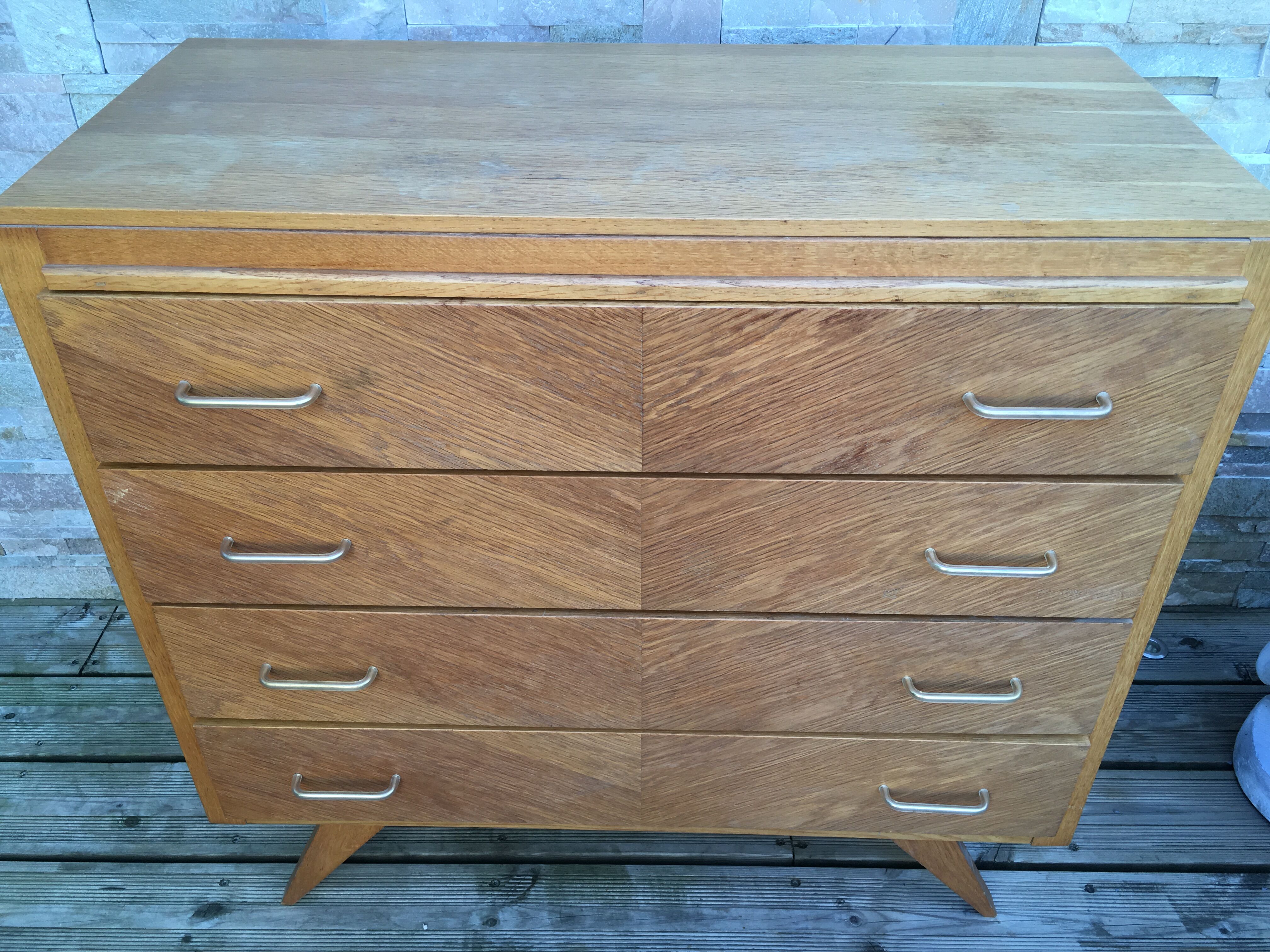 Commode vintage 4 tiroirs