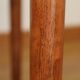 Scandinavian teak side tables by Hugo Troeds.