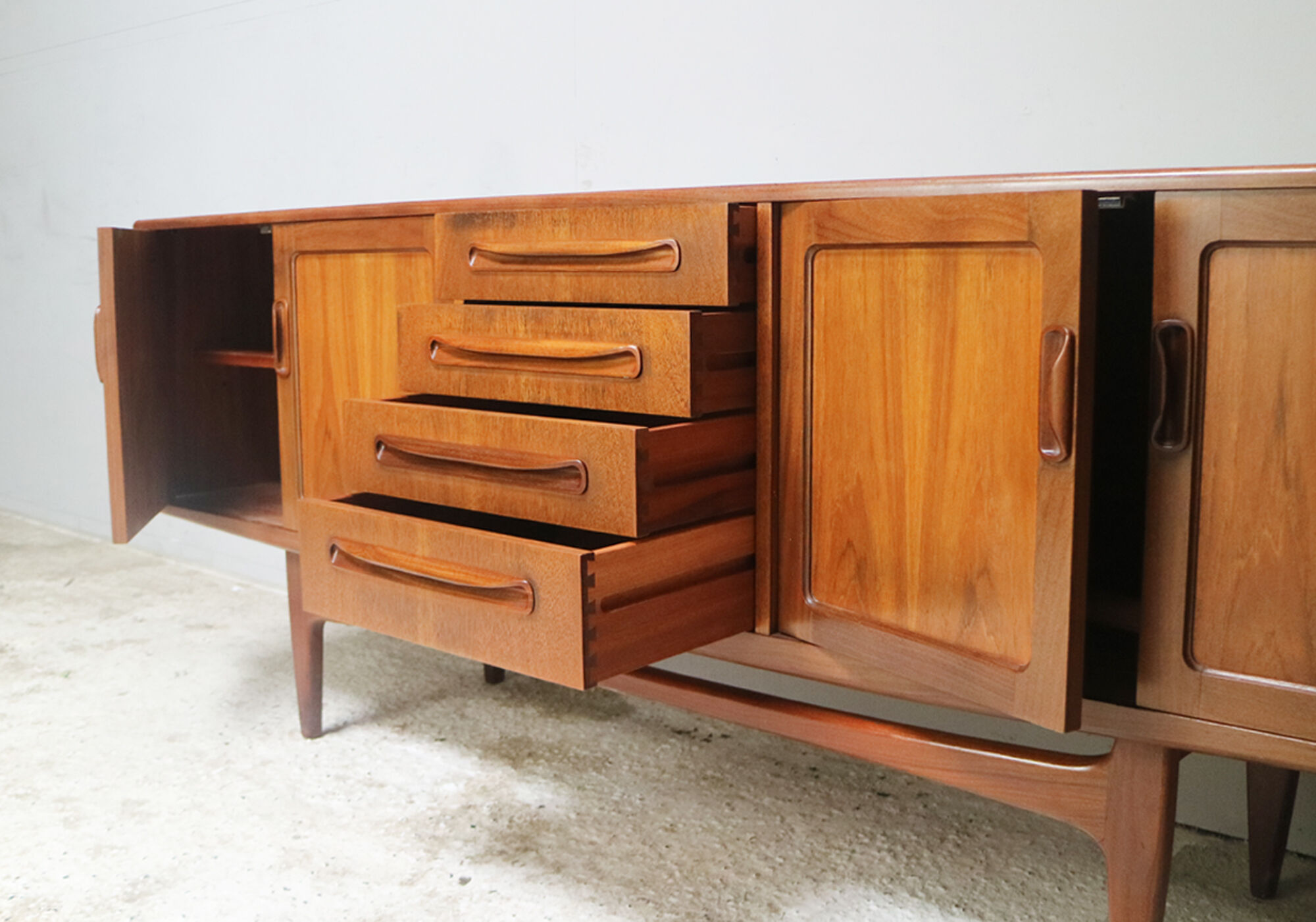 1960’s Mid Century G Plan Fresco sideboard by V.B. Wilkins