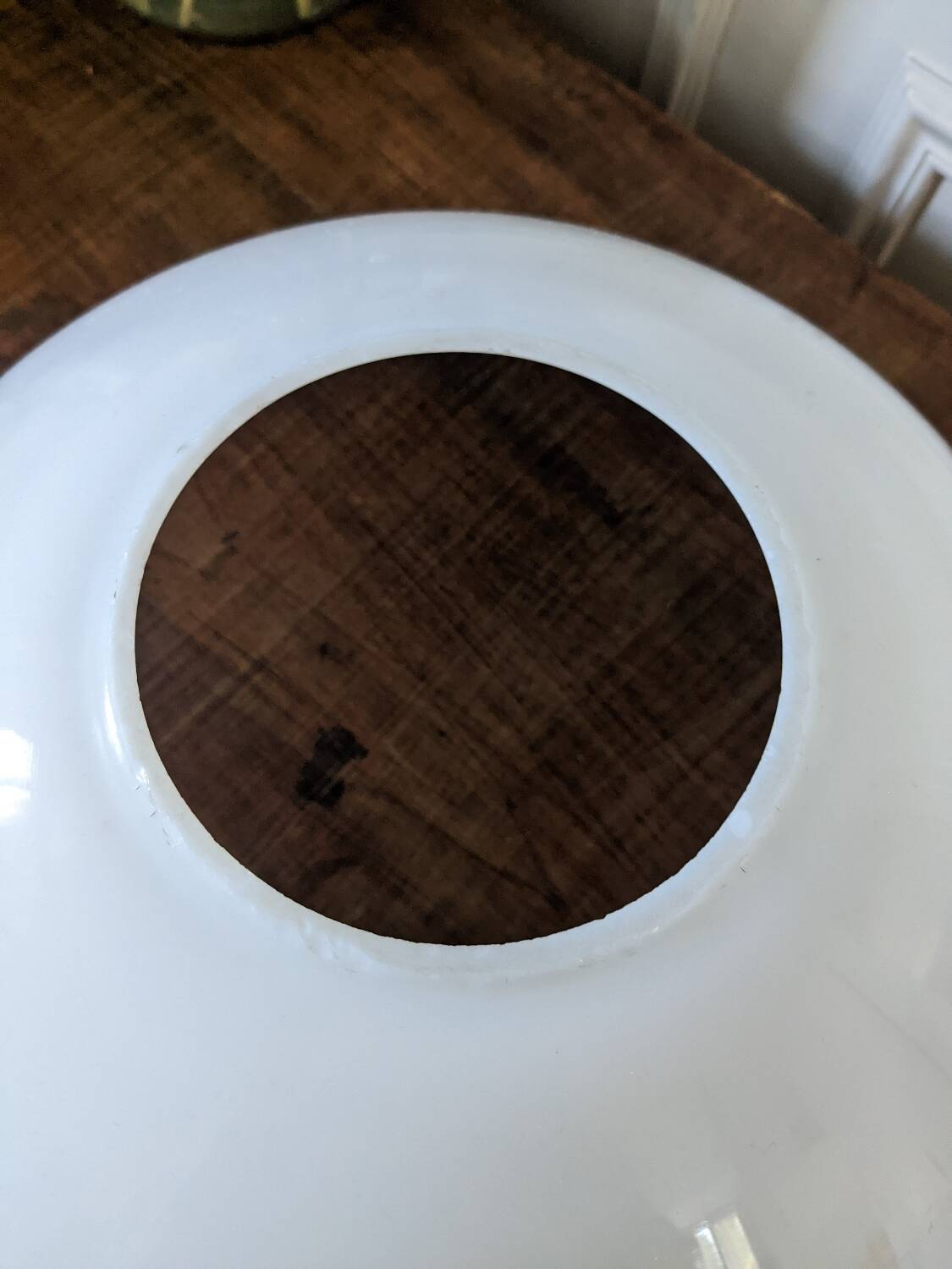 Suspension en opaline