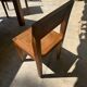 Set of 4 Ethnicraft teak chairs