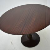 1960s Beech Round Dining Table, Czechoslovakia