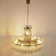 Mid-century crystal chandelier "Model F 518" by Bakalowits & Söhne