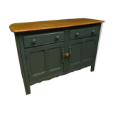 Vintage blue painted Ercol sideboard