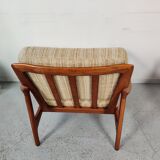 Pair of Scandinavian teak armchairs, Denmark 60s