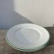 Pair of Parisian porcelain dinner plates