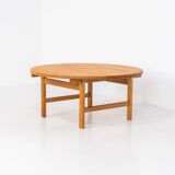 Table basse en chêne par Hans J. Wegner pour PP Møbler