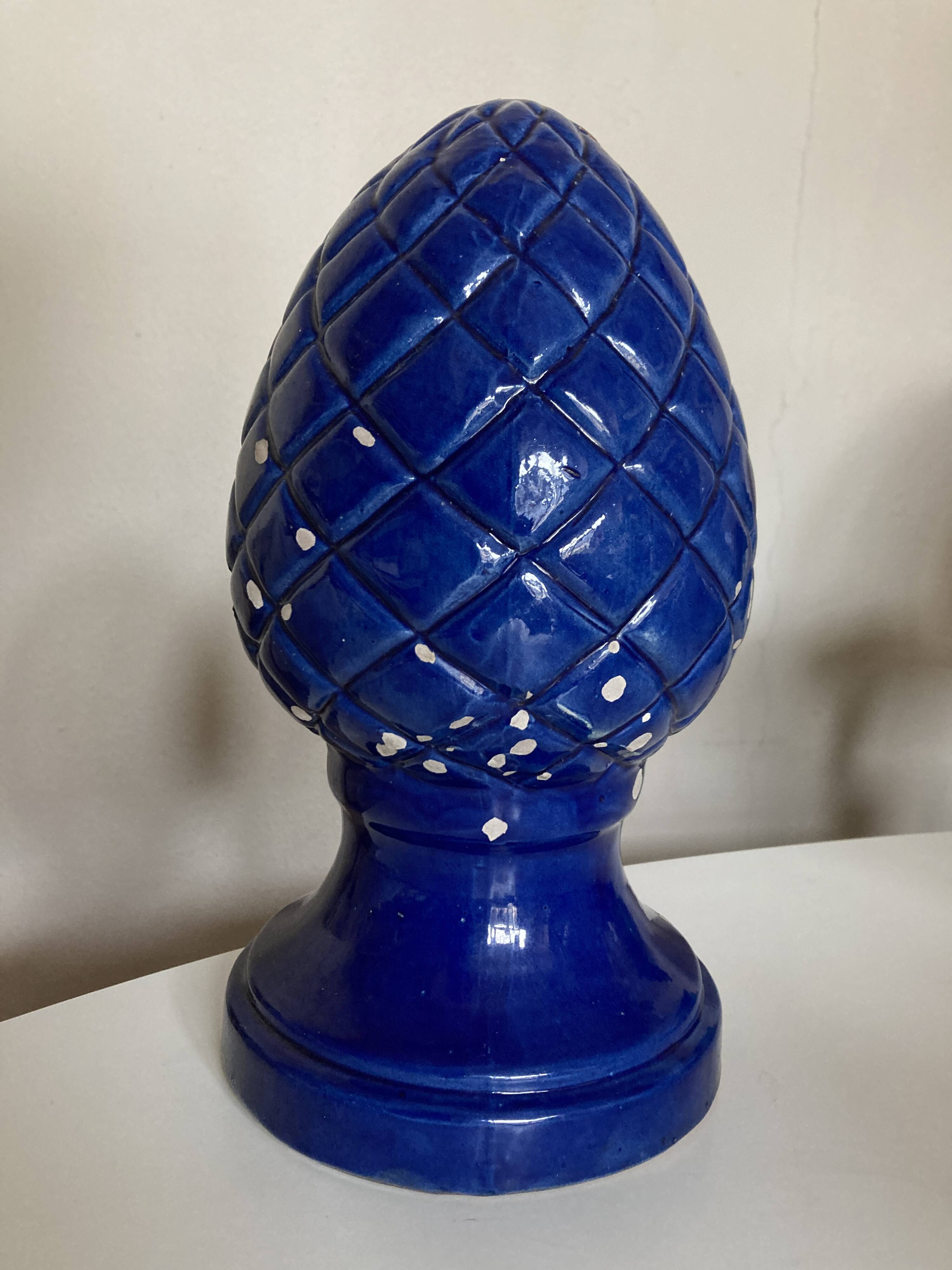 Pine cone Sicily ancient Pigna Caltagirone ornamental