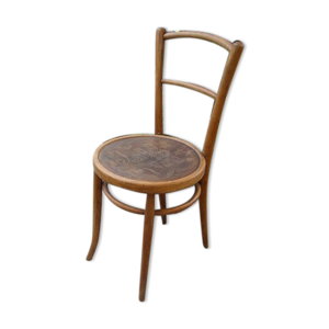 chaise bistrot art nouveau ancienne