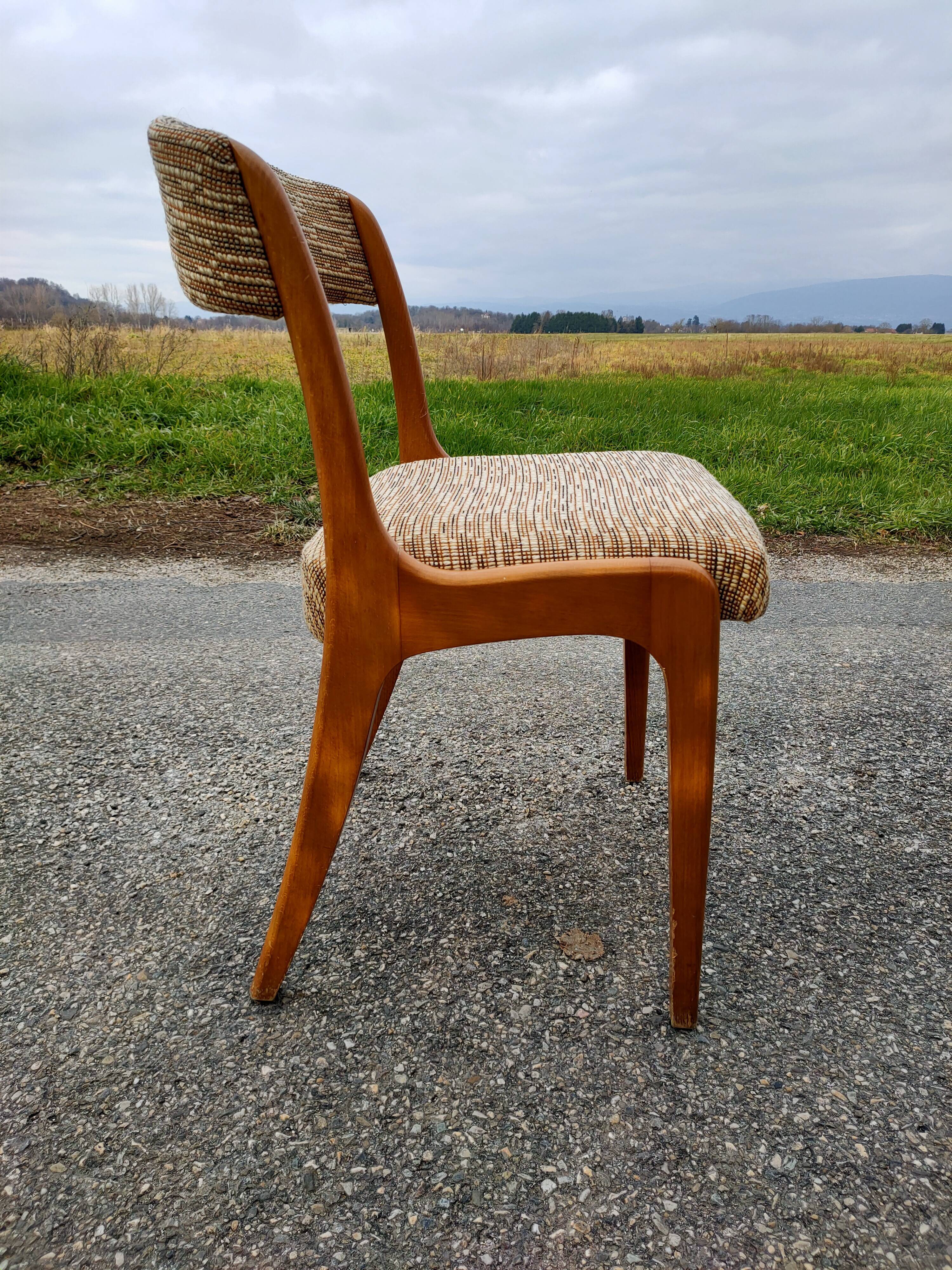4 chaises vintage Baumann