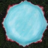 Under the plate