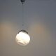 Chrome and frosted glass suspensions by AV Mazzega