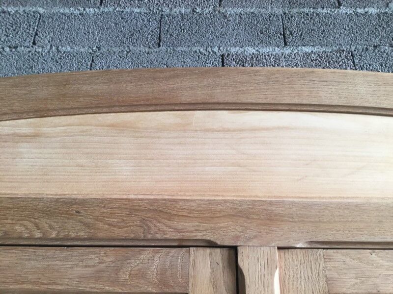 Raw wood hotel cabinet