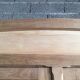 Raw wood hotel cabinet