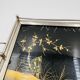 Plateau Art Déco en fixé sous verre et nacre