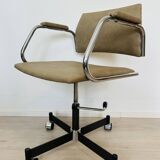Vintage Beige Office Chair by Kovona 1980’s