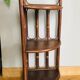 Vintage bamboo and rattan corner shelf 1960s/70s