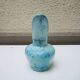 Old 'long spout' turquoise ceramic jug