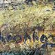 Landscape painting of southern France, 20th century.
